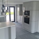 White Gloss kitchen installation in Bideford