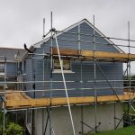 External cladding installation in Bideford